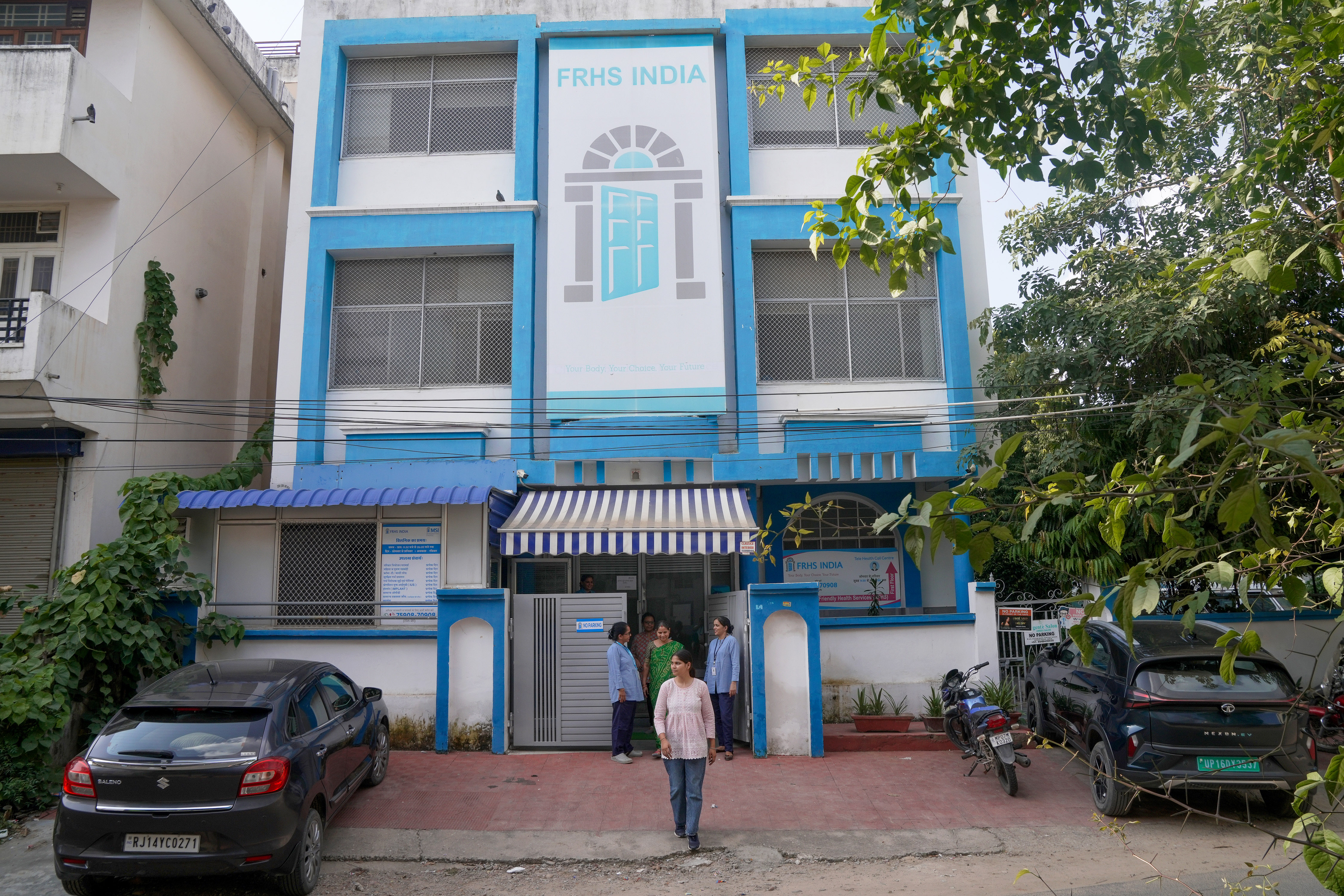 Exterior view of an FRHS India clinic